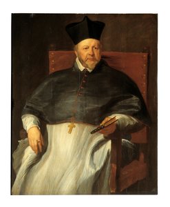 Portrét Jana Malderuse, biskupa z Antverp (olej na panelu) od Anthony van Dyck