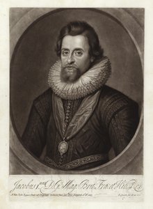 Portrét krále Jakuba I od Anthony van Dyck
