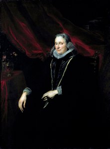 Portrét Luigia Cattanea Gentile Malba od Antonie Van Dycka (1599-1641) 1621 kolem ne. 147x112 cm Štrasburk, Musee des Beaux Arts od Anthony van Dyck