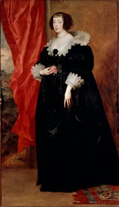 Portrét Margaret Lotrinské (1613-1662), vévodkyně z Orleans a Alencon Obraz Antoine (Antoon nebo Anton) Van Dyck (1599-1641) od Anthony van Dyck