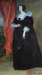 Portrét Marguerite Lotrinské, vévodkyně z Orleansu (?) od Anthony van Dyck
