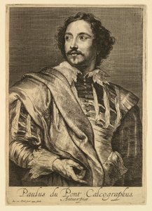 Portrét Paula Pontia z Ikony princů mužů od Anthony van Dyck