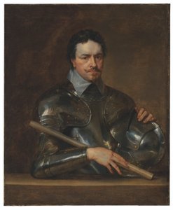 Portrét Thomase Wentwortha, 1. hraběte ze Straffordu (1593-1641), v polovině délky, ve zbroji od Anthony van Dyck