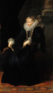 Portrét dámy z rodu Genovese od Anthony van Dyck