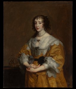 Královna Henrietta Marie od Anthony van Dyck