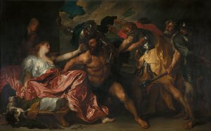 Samson a Delila od Anthony van Dyck