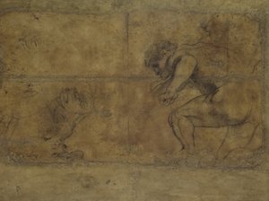 Studie k „Mučednictví svatého Šebestiána“ od Anthony van Dyck