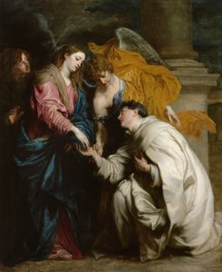 Vidění blahoslaveného Hermanna Josefa od Anthony van Dyck