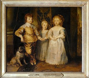 Děti Karla I. Anglického; ... od Anthony van Dyck