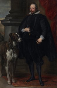 Wolfgang Wilhelm, vévoda falcko-neuburský od Anthony van Dyck