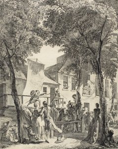 Průvod na bulváru, 1760