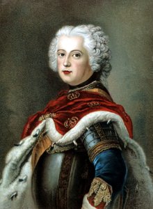 Fridrich II. Veliký, král pruský od Antoine (after) Pesne