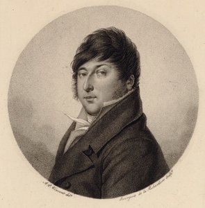 Portrét skladatele Rodolphe Kreutzer 1766-1831. od Antoine Achille Bourgeois de La Richardiere