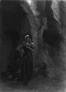 Na stráži, 186070. od Antoine Auguste Ernest Hebert