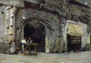Řím, temné obchody od Antoine Auguste Ernest Herbert or Hebert