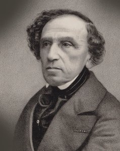 Portrét skladatele Giacoma Meyerbeera 1791-1864, 1860. od Antoine Barbizet