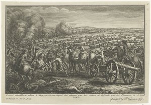 Spojenecký útok na francouzský dělostřelecký transport, 1747 Convoi d
