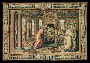 Tapiserie "Historie Artemisie", Paříž... od Antoine Caron