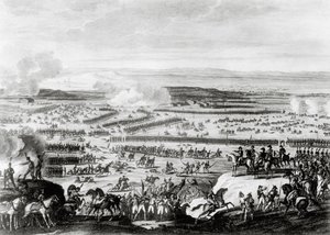 bitva u Slavkova na Moravě od Antoine Charles Horace Vernet