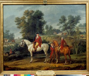 Odjezd na lov Vévoda Ludvík Filip II. Joseph d