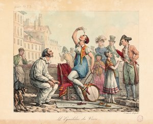 The Glass Balancer, 1815-30 od Antoine Charles Horace Vernet