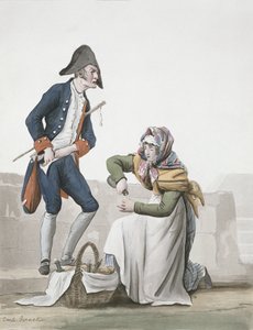 Prodejce brandy od Antoine Charles Horace Vernet