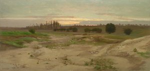 Marl Pit at Mulcent: Večer, po roce 1857.