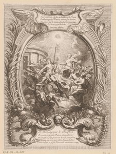 Alegorie slávy dauphina od Antoine Coypel