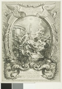 Alegorie slávy dauphina od Antoine Coypel