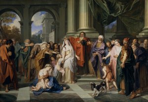 Susannah obviněná z cizoložství, 1695-1696 od Antoine Coypel