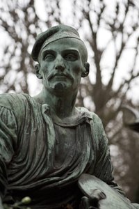 Hrob Jean Louis Andre Theodore Gericault (1791-1824) (bronz) od Antoine Etex