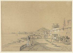 Tvář v Neapoli od Antoine Eugène Ernest Buttura