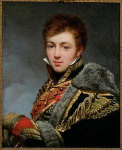 Francouzsky: Portrait du comte Honoré de La Riboisière (1788-1868) od Antoine Jean Gros