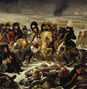 Napoleon na bitevním poli u Eylau, 9. února 1807, 1808 (detail 18910)