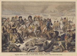 Napoleon na bitevním poli u Eylau (8. února 1807)