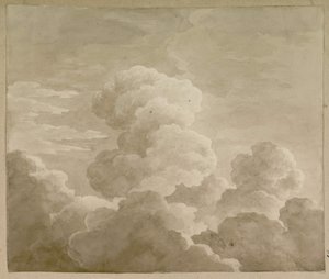 Studie mraků, 1815. od Antoine Laurent Castellan