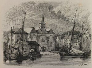 Normandie Jules Janin ilustrace 130 od Antoine Leon Morel Fatio