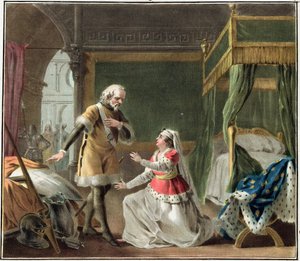 Hrdinská oddanost Markéty z Provence (1219–95) 1787 od Antoine Louis Francois Sergent Marceau