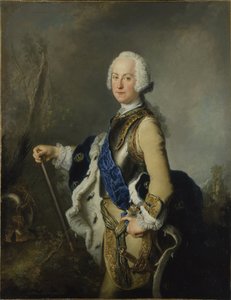 Adolphe Frederic de Suede - Portrét Adolpha Fredericka od Antoine Pesne