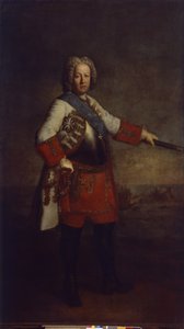 Hrabě Friedrich Heinrich von Seckendorf, 1720 od Antoine Pesne