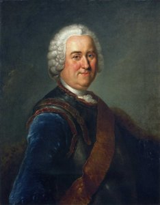 Portrét polního maršála Jamese Keitha od Antoine Pesne