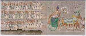 Starověké egyptské barevné basreliéfy, 1822 od Antoine Phelippeaux
