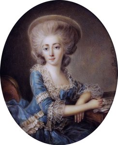 Madame de Montesson (1738-1806), autor: Antoine Vestier (1740-1824)