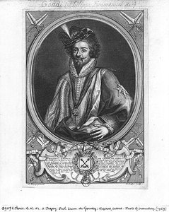 Philippe-Emmanuel de Gondi (1581-1662) Marquis de Belle-Isle, vyryl Claude Duflos (1665-1727) od Antoine after Pezey