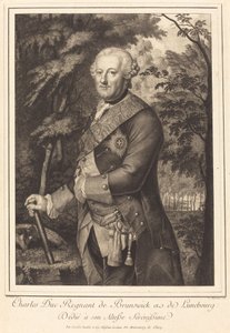 Charles Duke Regnant of Brunswick od Antoine de Marcenay