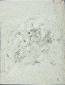 Hlava ze skupiny Laocoon od Anton Domenico Gabbiani