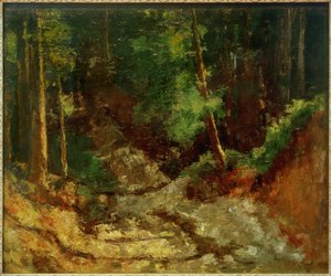Waldinneres od Anton Faistauer