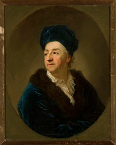 Portrét Johanna Nepomuka Schaffgotsche (1713-1775) v županu od Anton Graff