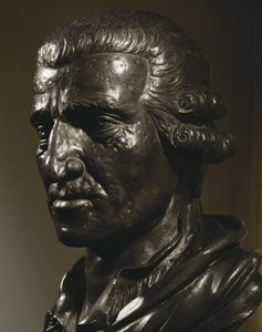 Joseph Haydn. Olověná busta ... od Anton Grassi