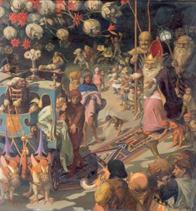 Návštěva princezny měsíčního svitu u trpasličího krále od Anton Josef von Kenner
